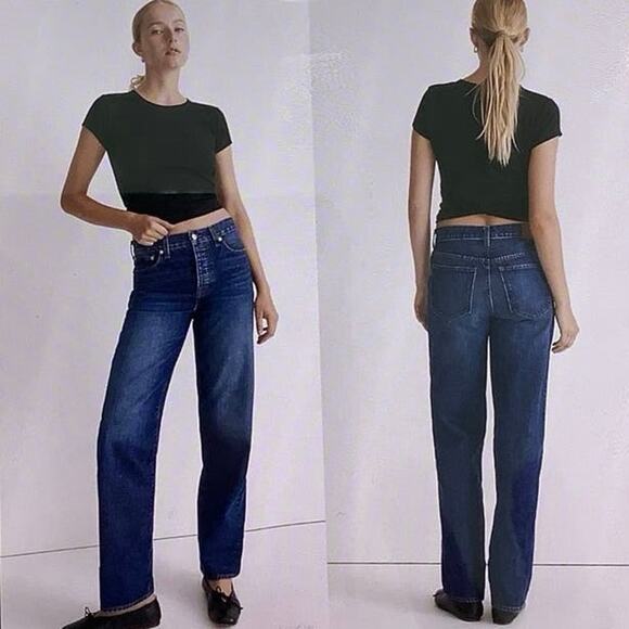 Madewell Denim - Madewell Baggy Straight jeans size 25 NWT